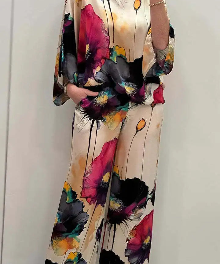 Mia | Set Larg cu Pantaloni