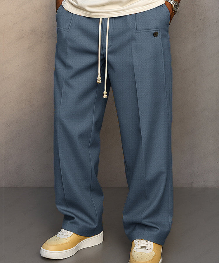 Leo | Pantalon Elegant Cu Cordon