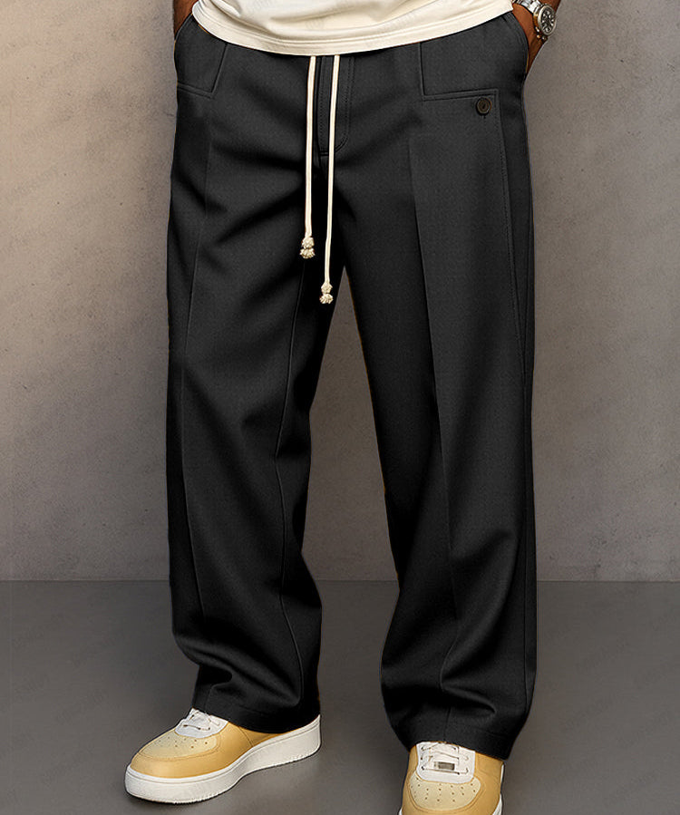 Leo | Pantalon Elegant Cu Cordon