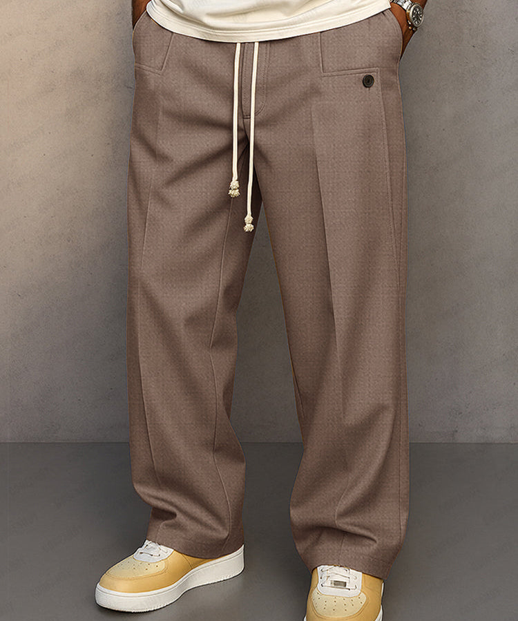 Leo | Pantalon Elegant Cu Cordon