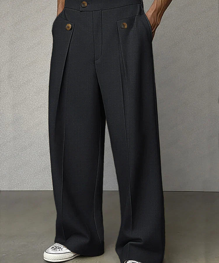 Arno | Pantalon Elegant Cu Pliuri