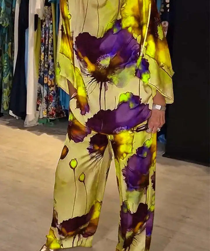 Mia | Set Larg cu Pantaloni