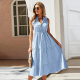 Solstråle – Rochie de Vară Midi Elegantă și Lejeră