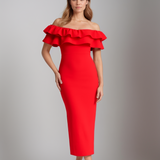 Lorena™ | Rochie bodycon fără umeri