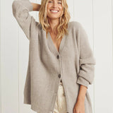 Marian – Cardigan de Damă Cocoon din Tricot Pufos