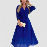 Mathilda – Rochie de Damă Ușoară din Chiffon Mătăsos Elegantă