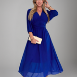 Mathilda – Rochie de Damă Ușoară din Chiffon Mătăsos Elegantă