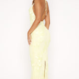 Sienna – Rochie Maxi de Damă Strălucitoare cu Paiete