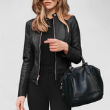 Sophia – Geacă de Damă Elegantă din Piele Naturală Italiană