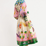 Dorthe – Rochie de Damă Elegantă Maxi Italiană