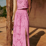 Romy | Set Dantelă Roz Moise