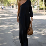 Enya – Rochie de Damă Elegantă Asimetrică cu un Umăr