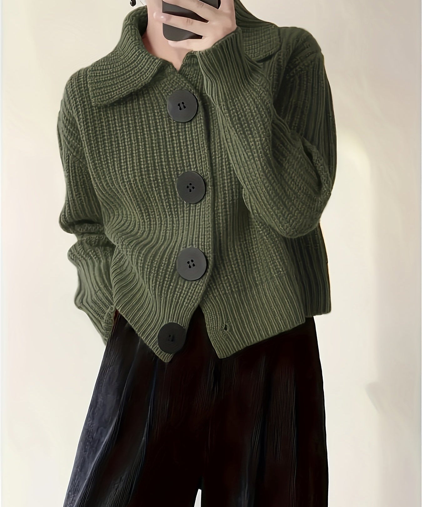 Haven – Jachetă Tricotată Premium cu Croi Lejer