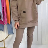 Nerina | Set Hanorac Casual și Leggings