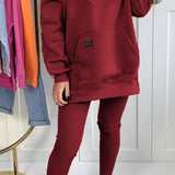 Nerina | Set Hanorac Casual și Leggings