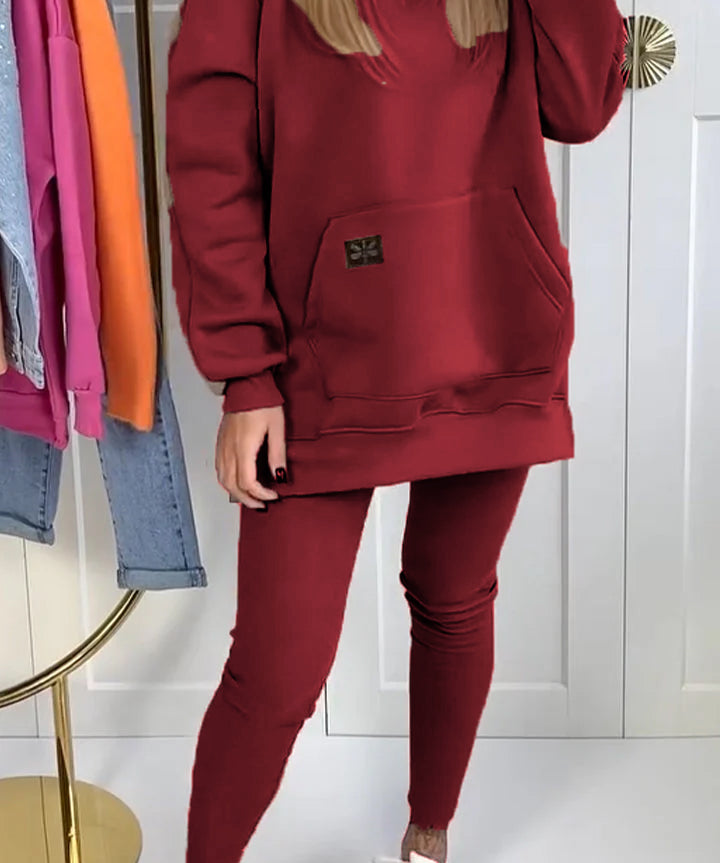 Nerina | Set Hanorac Casual și Leggings