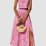 Romy | Set Dantelă Roz Moise