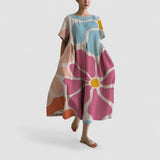 Flaurien – Rochie de vară damă, croială ajustată, material ușor și respirabil