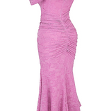 Carisia – Rochie de Damă Maxi Elegantă cu Dantelă