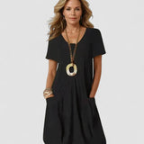 Anette – Rochie Damă Flow Lejeră Casual de Vară