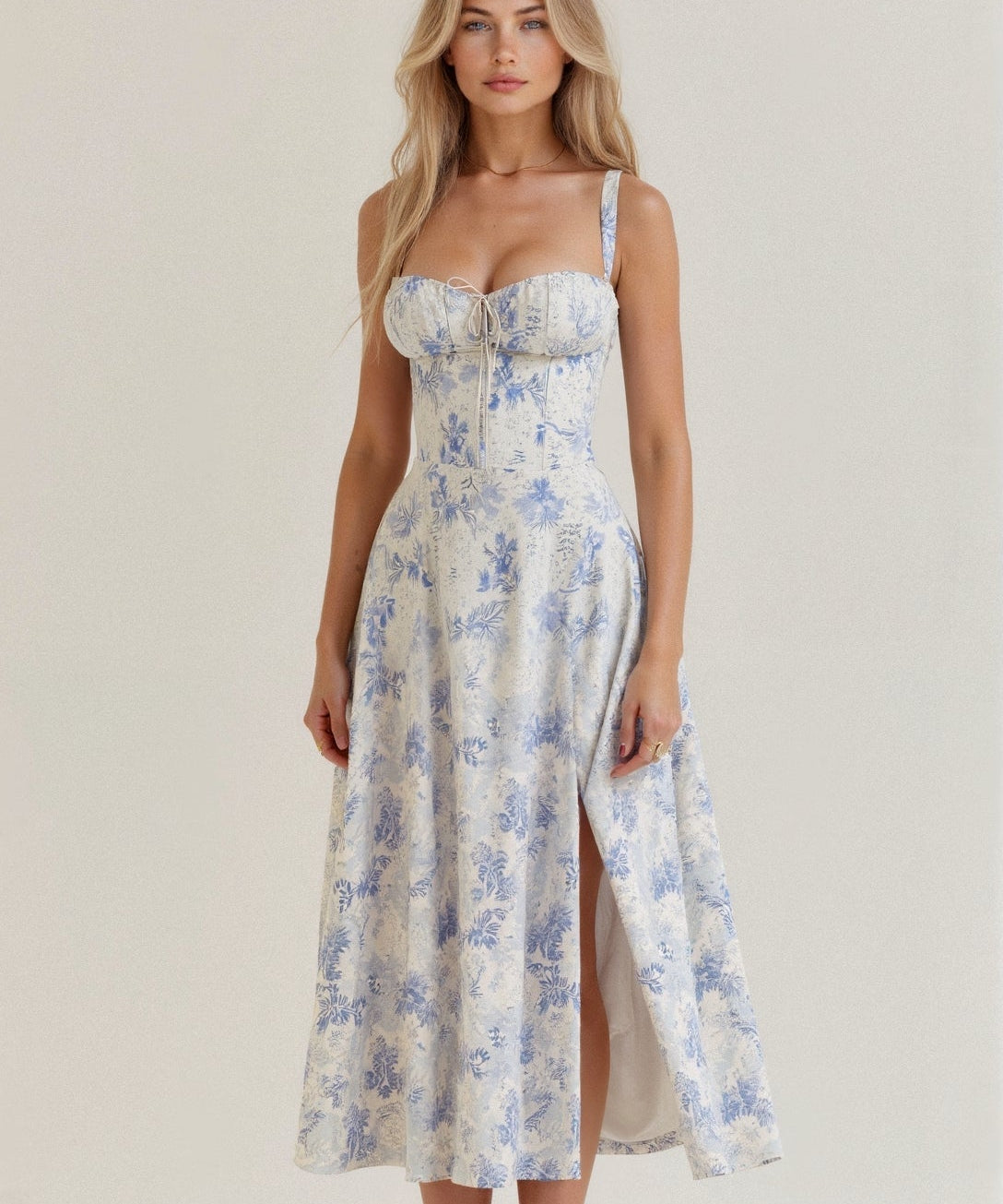 Ilona – Rochie de Damă Bustier cu Talie Evidențiată Elegantă