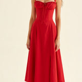 Ilona – Rochie de Damă Bustier cu Talie Evidențiată Elegantă