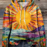 Clara – Hanorac cu răsărit colorat