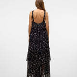 Vera – Rochie Maxi de Damă cu Volane Stratificate Elegantă