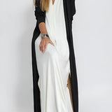 Renata | rochie lungă cu cardigan asortat