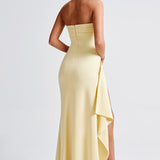 Pearson™ | Rochie maxi cu decolteu înalt